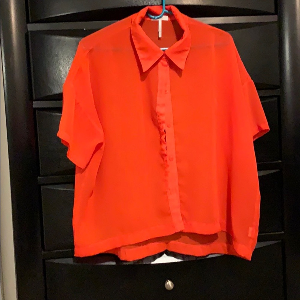 Button up / sheer